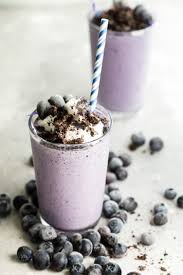 Blueberry Cookies N Cream Milkshake