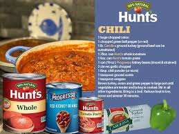 hunts chili for social a