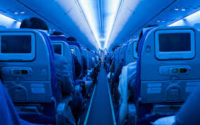How Airplane Lights Are Designed To Affect Your Mood