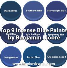 Top 9 Intense Blue Paints By Benjamin