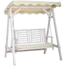 Outsunny 2 Seater Porch Swing W Stand