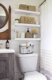 smart over the toilet storage solutions