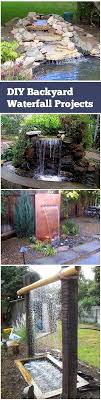 Diy Backyard Waterfall Projects