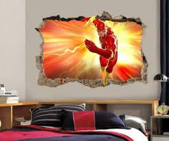 home décor flash smashed wall decal