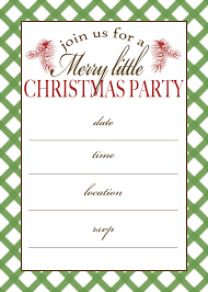 Free Printable Christmas Party Invitation Christmas Party