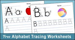 tracing alphabet letters printable