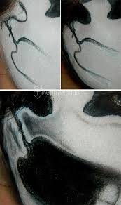 halloween skull makeup tutorial