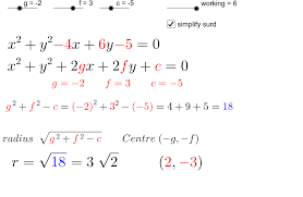 Equation Of A Circle 2 Geogebra
