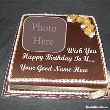 birthday wishes photo frame celebration