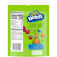 nerds sour big chewy candy 10 oz