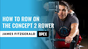 concept2 rower workouts form pacing