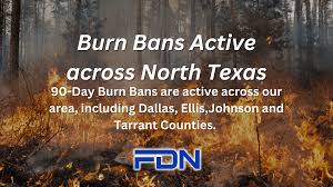 north texas faq burn ban