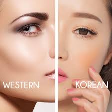koreanvswesternmakeup blush