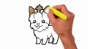 Part of a series on nickelodeon. Coloring Pages How To Draw A Yorkie Easy How To Draw A Dog Draw Easy Draw Cute Mei Yu Youtube