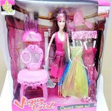 barbie doll gift set with beautiful