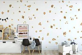 Leopard Spots Removable Fabric Wall