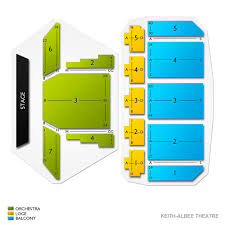 Keith Albee Theatre 2019 Seating Chart