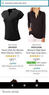 Womens Plain Tee Shirt Anvwo Sponsored Sponsored Anivivo