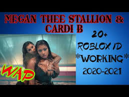 Check out our complete guide to get the roblox music codes. Download Megan Thee Stallion Cardi B Roblox Boombox Id Codes Working 2020 2021 Cry Baby Body Wap More In Hd Mp4 3gp Codedfilm