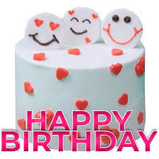 happy birthday wish with cake happy