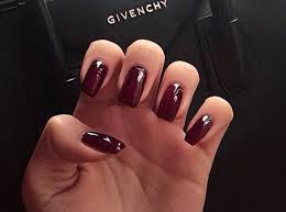 Acrylic nail designs winter acrylic nails. Different Shades Of Maroon Acrylic Nails New Expression Nails