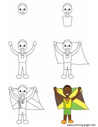 If your child loves interacting. How To Draw Usain Bolt Coloring Pages Printable