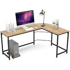 Check spelling or type a new query. L Shape Corner Computer Gaming Desk Wood Steel Laptop Table Workstation Office Industrial Office Desk Office Furniture
