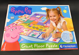 peppa pig giant floor puzzle with