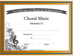 Free Printable Certificates For Graduation Music And More Free