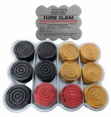 wooden sure slam carrom coins club use