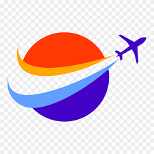 travel agency logo design template on