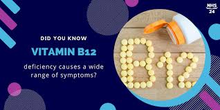 NHS 24 on Twitter: "Vitamin B12 deficiency, or folate anemia causes a wide range of symptoms which can become extremely serious if left untreated. Find out the symptoms at NHS inform, and