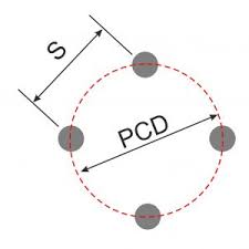 How To Calculate The Pitch Circle Diameter Pcd Of A Wheel