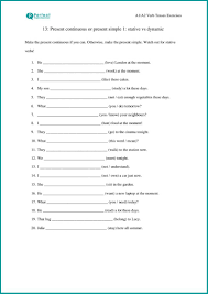 34 Systematic Simple English Grammar Tenses Chart