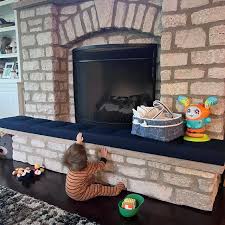 Cushion Fireplace Baby Proof Custom