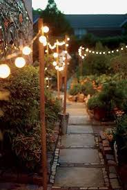 Decorating Backyard With String Lights