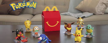 new pokemon happy meal toys have just