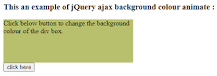Image result for jQuery Animate not working on background-color property