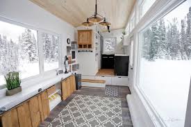rustic modern tiny house by ana white