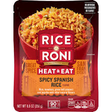 rice a roni heat eat y spanish