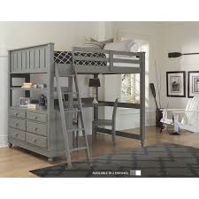 full size loft bed with desk visualhunt