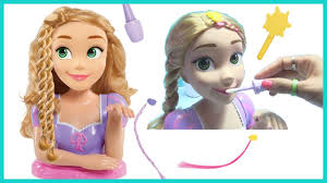 Đồ Chơi Trẻ Em - Búp Bê Công Chúa Tóc Dài Rapunzel - Bộ Trang Điểm Sơn Móng  Tay Bằng Nước Cho Búp Bê - YouTube