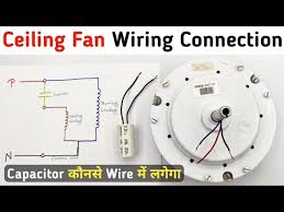 ceiling fan connection of three wire