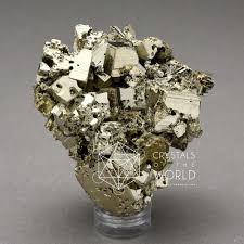Image result for pyrite clusters