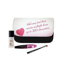own makeup bag with a personalised design