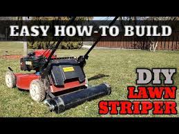 quick and easy diy lawn striper build