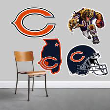Chicago Bears Wall Art 4 Piece Set
