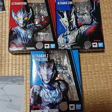 SH Figuarts Ultraman Z & Ultraman ZERO & TAIGA Set Action Figure  