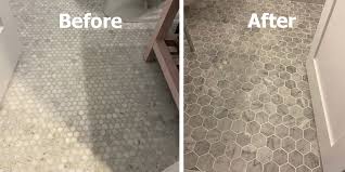 grout color sealing