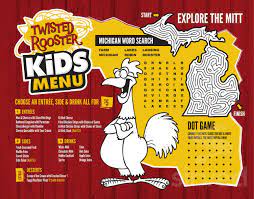 twisted rooster chesterfield menus in